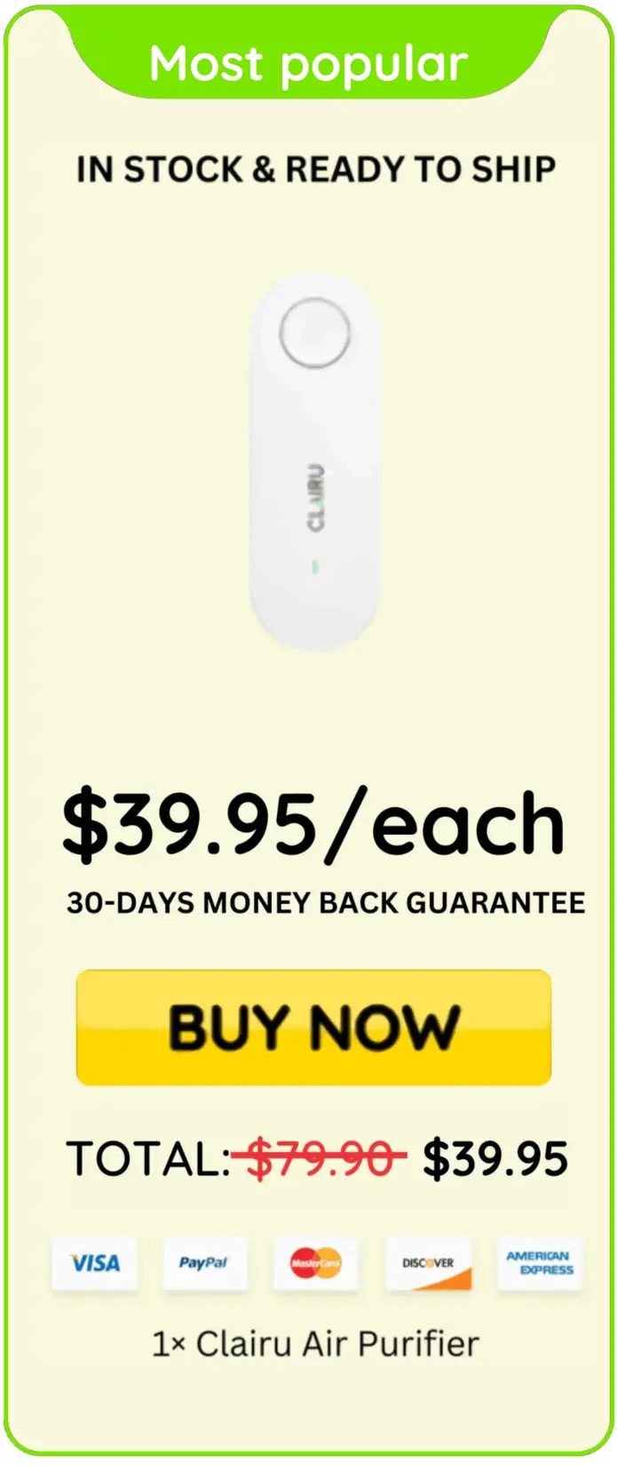 Clairu Air Purifier offer price
